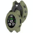 For Garmin Descent G2 Hollow Armor TPU Half Coverage Protective Watch Case(Green) - 3