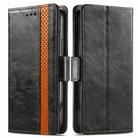 For Fujitsu Arrows We2 / F-52E CaseNeo Splicing Dual Magnetic Buckle Leather Phone Case(Black) - 2