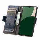 For Fujitsu Arrows We2 / F-52E CaseNeo Splicing Dual Magnetic Buckle Leather Phone Case(Blue) - 3