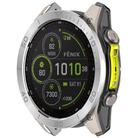 For Garmin Fenix 8 AMOLED 47mm Stainless Steel Metal Watch Protective Ring(Time Zone Silver Gray) - 2