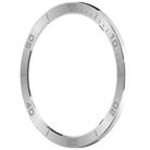 For Garmin Fenix 8 AMOLED 47mm Stainless Steel Metal Watch Protective Ring(Time Zone Silver Gray) - 3