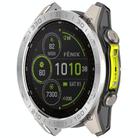 For Garmin Fenix 8 AMOLED 51mm Stainless Steel Metal Watch Protective Ring(Compete Speed Silver Gray) - 2