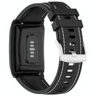 For WHOOP 4.0 Composite Type Nylon Braided Silicone Watch Band(Black) - 2