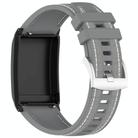 For WHOOP 4.0 Composite Type Nylon Braided Silicone Watch Band(Gray) - 3