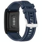 For WHOOP 4.0 Composite Type Nylon Braided Silicone Watch Band(Blue) - 2