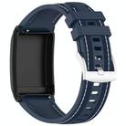 For WHOOP 4.0 Composite Type Nylon Braided Silicone Watch Band(Blue) - 3