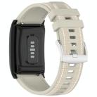For WHOOP 4.0 Composite Type Nylon Braided Silicone Watch Band(Starlight) - 2