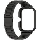 For vivo Watch GT Watch Frame Integrated Three Beads Stainless Steel Watch Band(Black) - 3