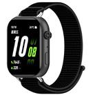 For Honor ROSSINI 2i Nylon Loop Hook and Loop Fastener Watch Band(Black) - 1