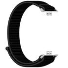 For Honor ROSSINI 2i Nylon Loop Hook and Loop Fastener Watch Band(Black) - 3