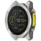 For Garmin Tactix 8 Solar 51mm Time Zone Style Stainless Steel Metal Watch Protective Ring(Silver Gray) - 2