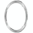 For Garmin Tactix 8 Solar 51mm Time Zone Style Stainless Steel Metal Watch Protective Ring(Silver Gray) - 3