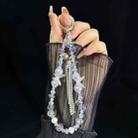 Tassel Pearl Double Butterfly Phone Chain(Green) - 3