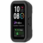 For Huawei Band 10 / 10 NFC / 9 / 9 NFC Half Coverage Hollow PC Watch Protective Case(Black) - 2