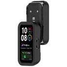 For Huawei Band 10 / 10 NFC / 9 / 9 NFC Half Coverage Hollow PC Watch Protective Case(Black) - 3