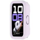 For Huawei Band 10 / 10 NFC / 9 / 9 NFC Half Coverage Hollow PC Watch Protective Case(Streamer Purple) - 2