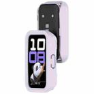 For Huawei Band 10 / 10 NFC / 9 / 9 NFC Half Coverage Hollow PC Watch Protective Case(Streamer Purple) - 3
