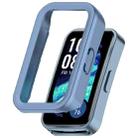 For Huawei Band 10 / 10 NFC / 9 / 9 NFC Half Coverage Hollow PC Watch Protective Case(Patol Blue) - 1