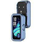 For Huawei Band 10 / 10 NFC / 9 / 9 NFC Half Coverage Hollow PC Watch Protective Case(Patol Blue) - 3
