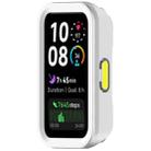 For Huawei Band 10 / 10 NFC / 9 / 9 NFC Half Coverage Hollow PC Watch Protective Case(Silver Green) - 2