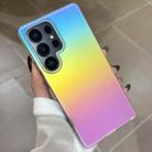 For Samsung Galaxy S23 Ultra 5G Frosted Color-plated Gradient  Phone Case(Color Plating) - 1