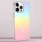 For iPhone 14 Pro Max Frosted Color-plated Gradient MagSafe Phone Case(Color Plating) - 1