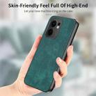 For OPPO Reno13 F Vintage Leather PC Back Cover Phone Case(Green) - 2