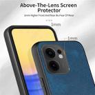 For OPPO Reno13 F Vintage Leather PC Back Cover Phone Case(Blue) - 3