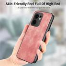 For OPPO Reno13 F Vintage Leather PC Back Cover Phone Case(Pink) - 2