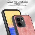 For OPPO Reno13 F Vintage Leather PC Back Cover Phone Case(Pink) - 3