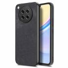 For OPPO Find X8s Vintage Leather PC Back Cover Phone Case(Black) - 1
