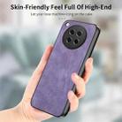 For OPPO Find X8s Vintage Leather PC Back Cover Phone Case(Purple) - 2