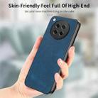 For OPPO Find X8s Vintage Leather PC Back Cover Phone Case(Blue) - 2