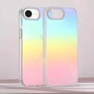 For iPhone 16e Frosted Color-plated Gradient Phone Case(Color Plating) - 1