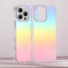 For iPhone 16 Pro Frosted Color-plated Gradient Phone Case(Color Plating) - 1