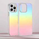 For iPhone 12 Pro Frosted Color-plated Gradient Phone Case(Color Plating) - 1
