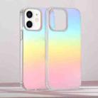 For iPhone 11 Frosted Color-plated Gradient Phone Case(Color Plating) - 1