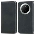 For Huawei Mate 70 Retro Skin Feel Magnetic Flip Leather Phone Case(Black) - 2
