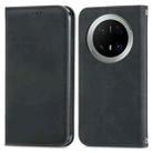 For Huawei Mate 70 Pro Retro Skin Feel Magnetic Flip Leather Phone Case(Black) - 2