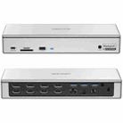 WAVLINK UG69PD12 DisplayLink Docking Station Quad  Monitors For Laptops M1 / M2 / Mac & Windows, Plug:AU Plug - 1