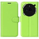 For Nothing Phone 3a Pro Litchi Texture Horizontal Flip Leather Phone Case with Holder(Green) - 1