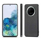 For Huawei Mate 70 Pro Carbon Fiber Texture Leather Back Cover Phone Case(Black) - 2