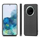For Huawei Mate 70 Pro+ Carbon Fiber Texture Leather Back Cover Phone Case(Black) - 2