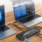 K9 2 In 1 Out HDMI Video Dual Display 2 Screen Expansion Adapter For Mac USB C KVM Switch - 3
