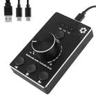 U8 With Mute Function Multimedia Volume Control Knob Aluminum Alloy Audio Adjuster - 1
