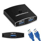 U3 USB Drive Printer Sharing Splitter USB 3.0 Bidirectional Switch 1 Input 2 Output Hub - 1
