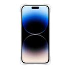 For iPhone 14 Pro Kalebol 1.5mm Thickened Four-Corner Shockproof TPU Phone Case(Transparent) - 3