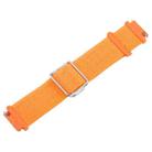 For Google Pixel Watch 3 45mm Magnetic Buckle Reflective Nylon Watch Band(Orange) - 3