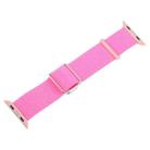For Apple Watch 42mm / 41mm / 40mm / 38mm Magnetic Buckle Reflective Nylon Watch Band(Pink) - 3