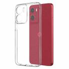 For Motorola Moto G05 / E15 NORTHJO 2 in 1 TPU Phone Case Screen Protector Tempered Glass Film(Clear) - 2